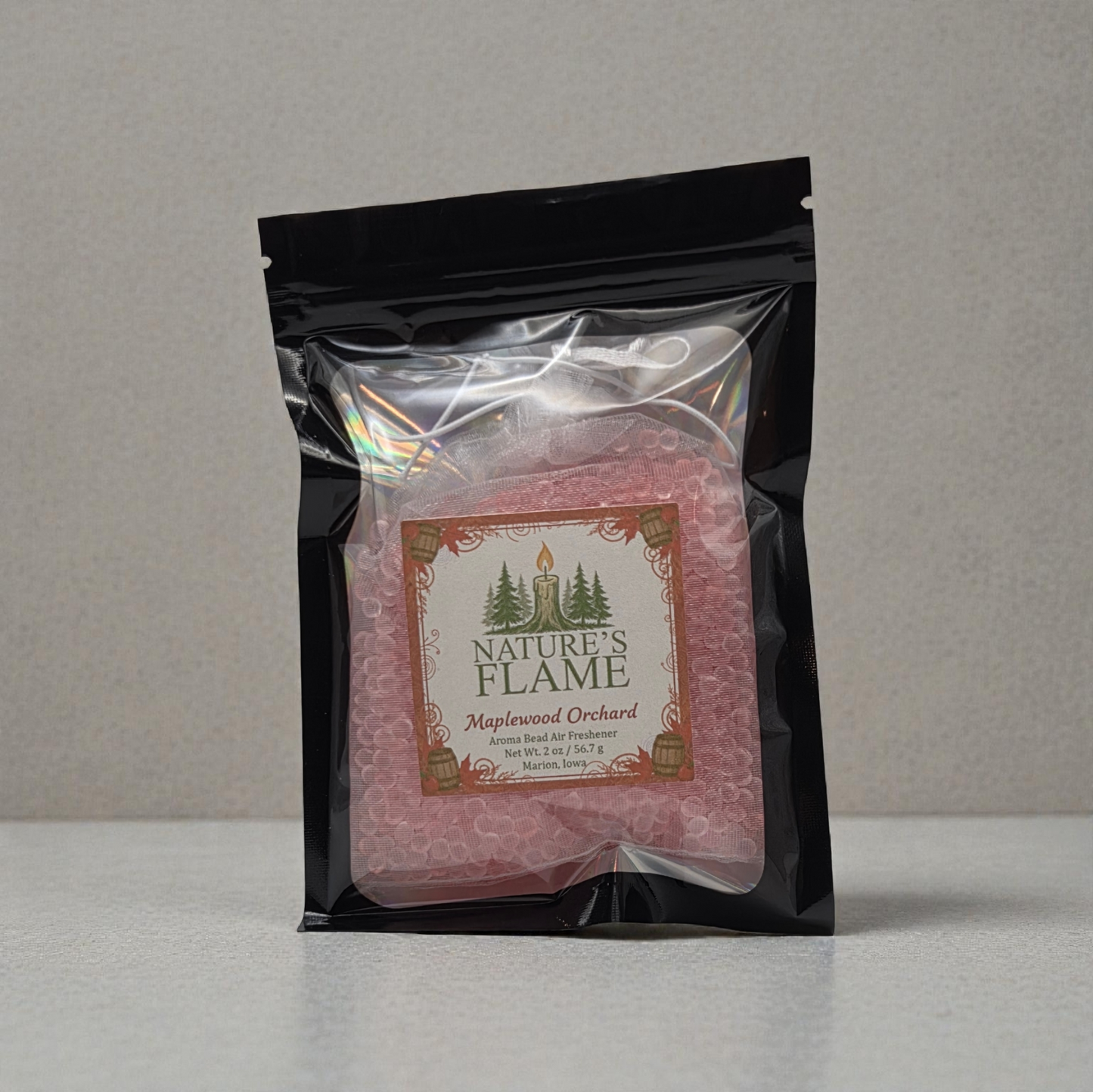Maplewood Orchard Car Freshie - Nature's Flame