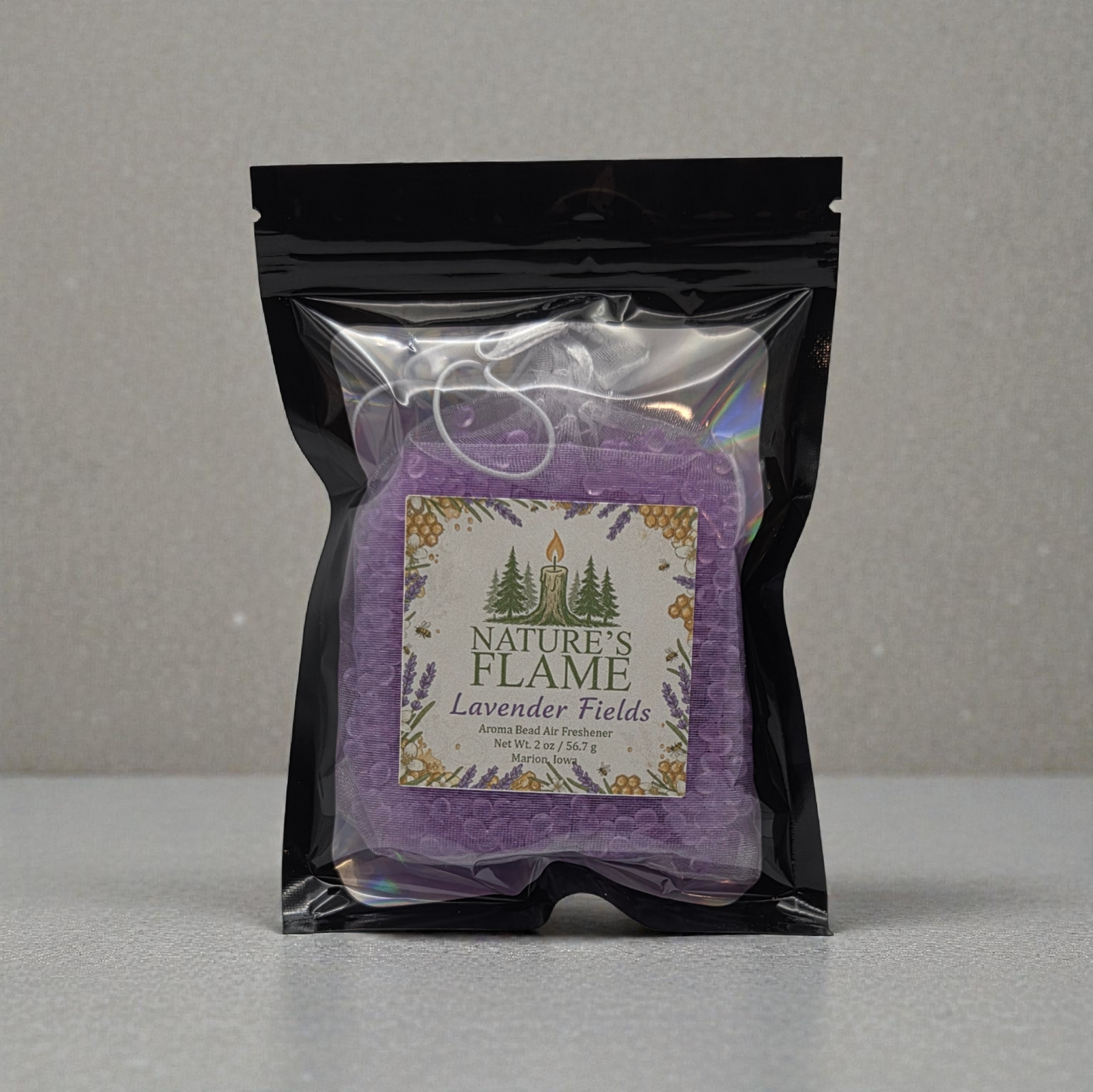 Lavender Fields Car Freshie - Nature's Flame
