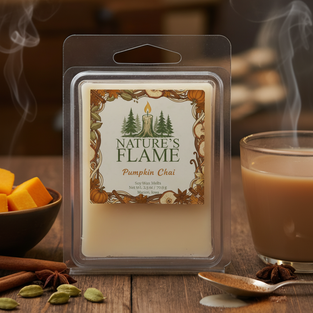 Pumpkin Chai 2.5 oz. Wax Melt (6 ct)