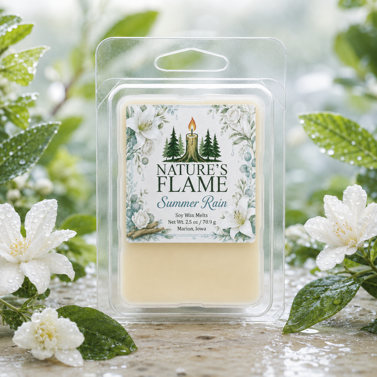 Summer Rain 2.5 oz. Wax Melt (6 ct)