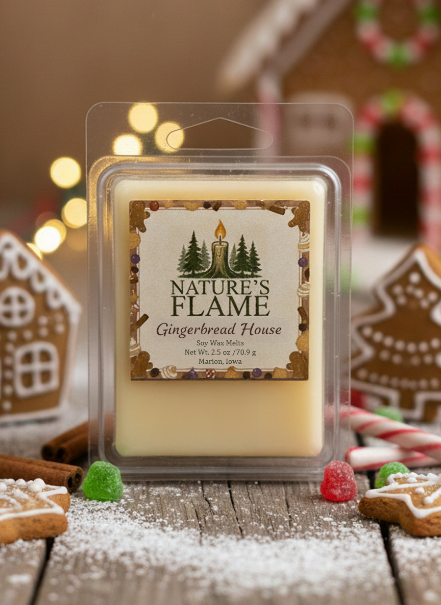 Gingerbread House 2.5 oz. Wax Melt (6 ct)