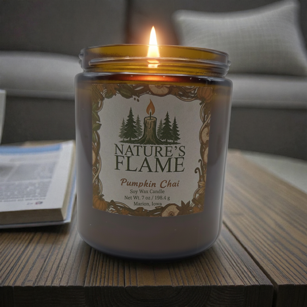 Pumpkin Chai 7 oz. Soy Wax Candle