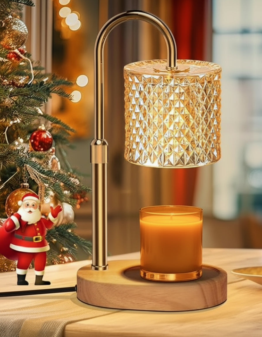 Candle Lamp Warmer with Timer | Adjustable & Dimmable (2 Styles) - Nature's Flame