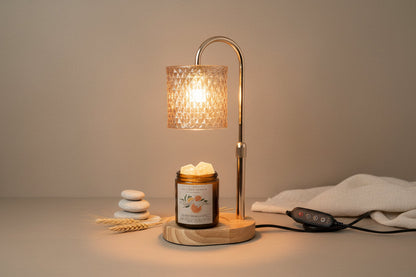 Candle Lamp Warmer with Timer | Adjustable & Dimmable (2 Styles) - Nature's Flame