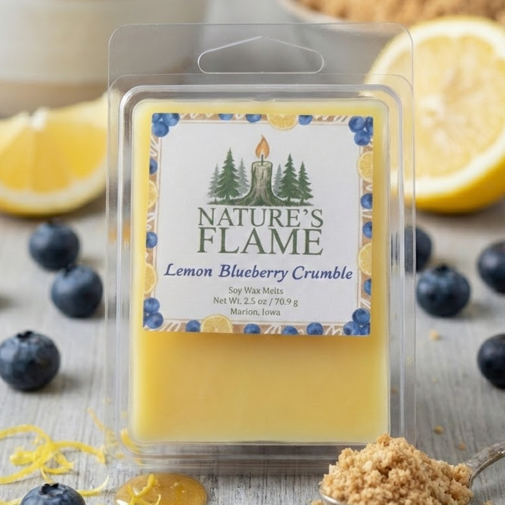 Lemon Blueberry Crumble 2.5 oz. Wax Melt (6 ct)