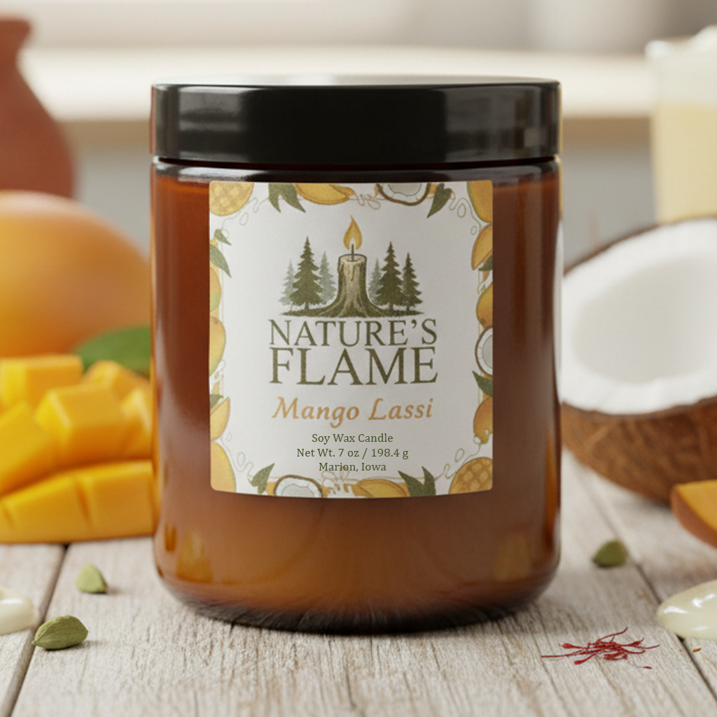 Mango Lassi 7 oz. Soy Wax Candle