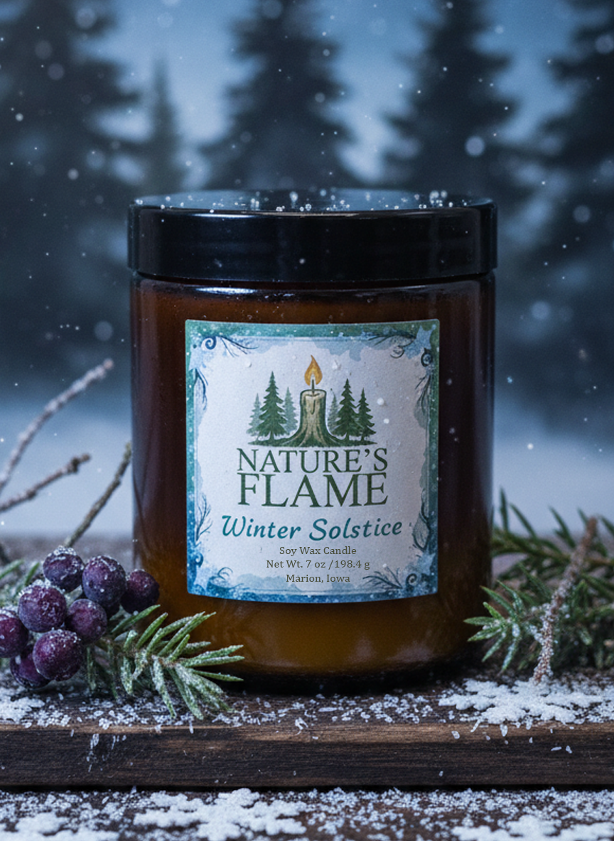 Winter Solstice 7 oz. Soy Wax Candle