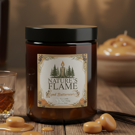 Aged Butterscotch 7 oz. Soy Wax Candle