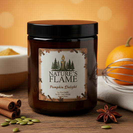Pumpkin Delight 7 oz. Soy Wax Candle