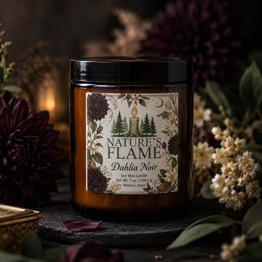Dahlia Noir 7 oz. Soy Wax Candle